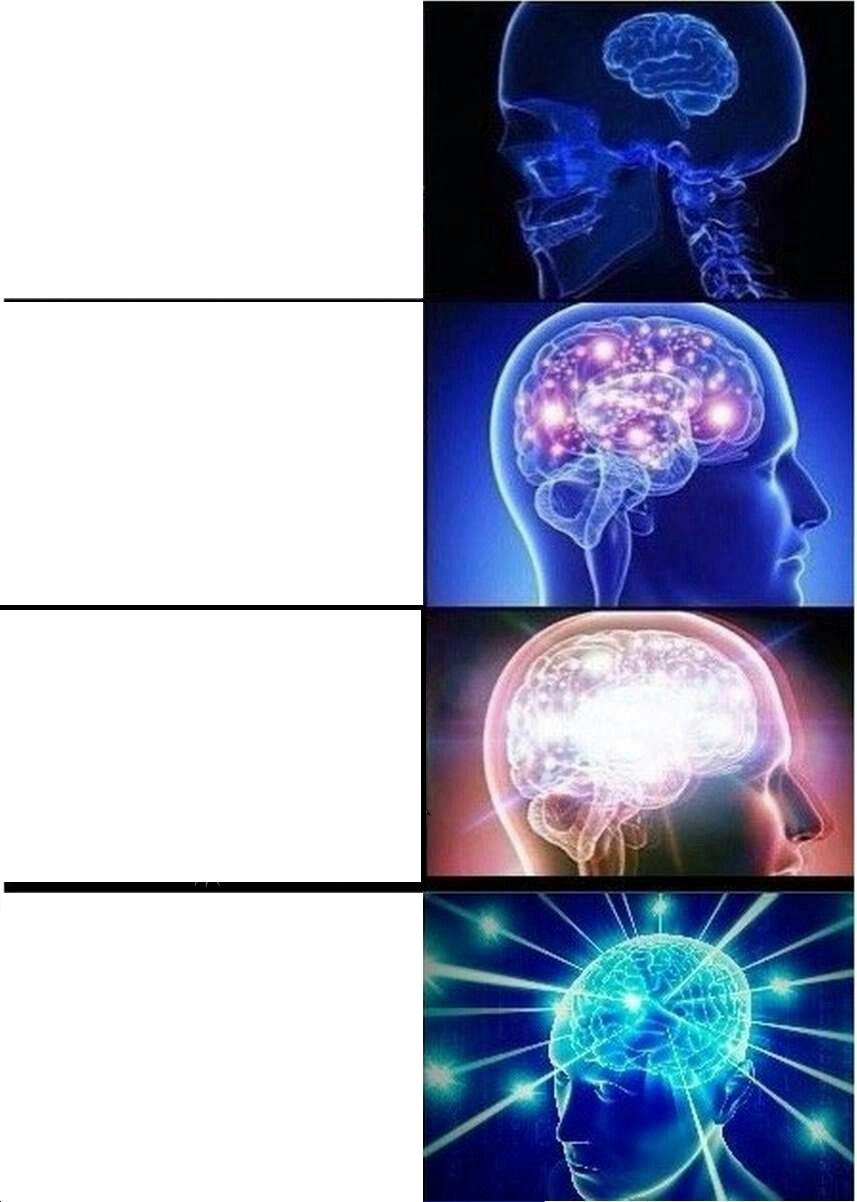 Expanding Brain meme about K9 Ballistics